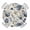 DarkBlue Linen, variant on Black White Geometric Round Tablecloth for 55-60 Inch Tables,Fitted Table Cover with Elastic Edge,Modern Striped Plaid Abstract Art Waterproof Outdoor Table Cloth Protector for Patio Garden Dinner