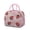 Pink-27, variant on Lunch Bag Lunch Box for Women Reusable Insulated Lunch Bags,Water-Resistant Strawberry Pattern Cooler Lunch Tote Bag, Large Capacity for Work Travel Picnic