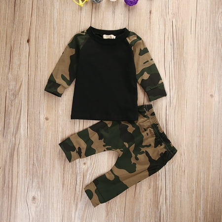 

Seyurigaoka Newborn Toddler Kids Baby Boys Tops T-shirt Pants Leggings Set