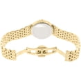 thumbnail image 3 of Women's Diamond 98R224 Gold Stainless-Steel Quartz Watch, 3 of 3