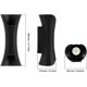 thumbnail image 5 of 20W Creative Modern LED Wall Light Lámpara de pared Impermeable IP65 Aluminio LED Wall Washer Interior Exterior para dormitorio Sala de estar Baño Entrada Escalera Porche Pasillo [Clase de eficiencia energética A++]#A brillar Electrónica, 5 of 5