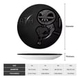 thumbnail image 4 of Lsque The Binding of Isaac Pattern Ceramic Decorative Plate Decorative Plates with Display Stand Personalized Porcelain Plate Ceramic Ornaments for Wall Hanging Decoration-7in, 4 of 6