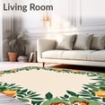 thumbnail image 2 of ODIKA 8'x10' Machine Washable Non-Slip Area Rug, Wild Savanna Creatures High Traffic Rug with Pad, Beige, 683998, 2 of 8