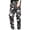 White, variant on Oalirro Cargo Pants for Men Men's Autumn New Camouflage Plus Size Trousers and Feet Pants Loose