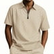 thumbnail image 1 of pstuiky camisetas camisas para hombre, Camisa informal de manga corta con botones sueltos y elástica para hombre, estilo veraniego camisas casuales para hombre xxl, 1 of 9