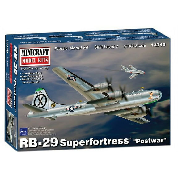 Minicraft Models 014749 1/144 RB-29 Superfortress Model Kit