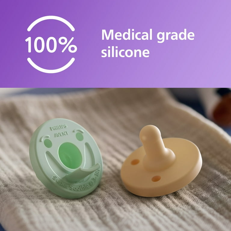 Super Soothie Child Med Soothie Buy Avent Soothie 0-6 Months Pink