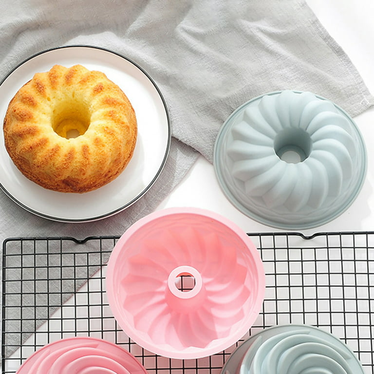 to Encounter 24Pack Silicone Molds, Nonstick 2 3/4 Inches Silicone Donut Mold, Silicone Cupcake Baking Cups, Silicone Donut Pan, Muffin, Jello, Bagel