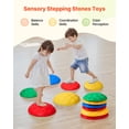 thumbnail image 2 of VEVOR Turtle Balance Stepping Stones,6 PCS, Up to 220 lbs Kids Turtle Jumping Stones Steps Stones, Toddler Obstacle Course Coordination Game Toys Indoor or Outdoor Play for Children Aged 3 4 5 6 7 8+, 2 of 9