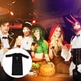 thumbnail image 4 of KAKOWELY 1 juego de disfraz de sacerdote para adultos de Halloween, ropa creativa para cosplay, accesorios para fiestas, 4 of 5