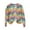 B Multicolor, variant on Halloween Costumes for Women Round Neck Printed Loose Fitting Sweater Long Sleeve Sweatshirts