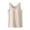 Beige, variant on Wyobmus Womens Tank Tops Cotton Sleeveless Stretch Pajama Shirt Soft Ribbed Scoop Neck Sleepwear Casual Going Out Basic Tees Blouse Beige