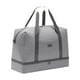 thumbnail image 4 of Bolsa de lona para viajes, bolso de mano, bolsa de equipaje para aviones, hospitales, negocios gris, 4 of 9