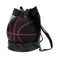 thumbnail image 1 of Sijiali Mochila De Baloncesto Media Red Con Cordón Boca Almacenamiento Bola Portátil Correas Ajustables Mochila Para Deportes, 1 of 5