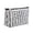 Grey, variant on Kcolen -Tone Striped Zipper Pouch for Travel Makeup and Portable Storage Organizer Bag