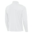 thumbnail image 3 of Women's Antigua White Boston Bruins Tribute Half-Zip Pullover, 3 of 3