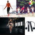 thumbnail image 5 of Cuerda para saltar, cuerda para saltar ajustable con contador para adultos y niños, cuerda para saltar sin cuerda con contador de calorías para fitness, boxeo, ejercicio, 5 of 5