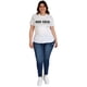 thumbnail image 3 of Playera Roman Fashion/Tallas Extras 9001-22 Mon Cherie (Blanco) blanco 42 Roman Fashion PL-ER-9001-22-BLANCO, 3 of 5