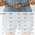 thumbnail image 4 of Wutalume Jeans for Women Denim Shorts Comfort Stretch, Slim Fit Jean Shorts for Summer Casual Wear with Light Wash,Gray L, 4 of 5