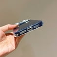 thumbnail image 5 of Sparkling Rhinestone Camera Ring & Glitter Back Shockproof Case for iPhone 17 Pro ,Simple Style Phone Case，Blue, 5 of 7