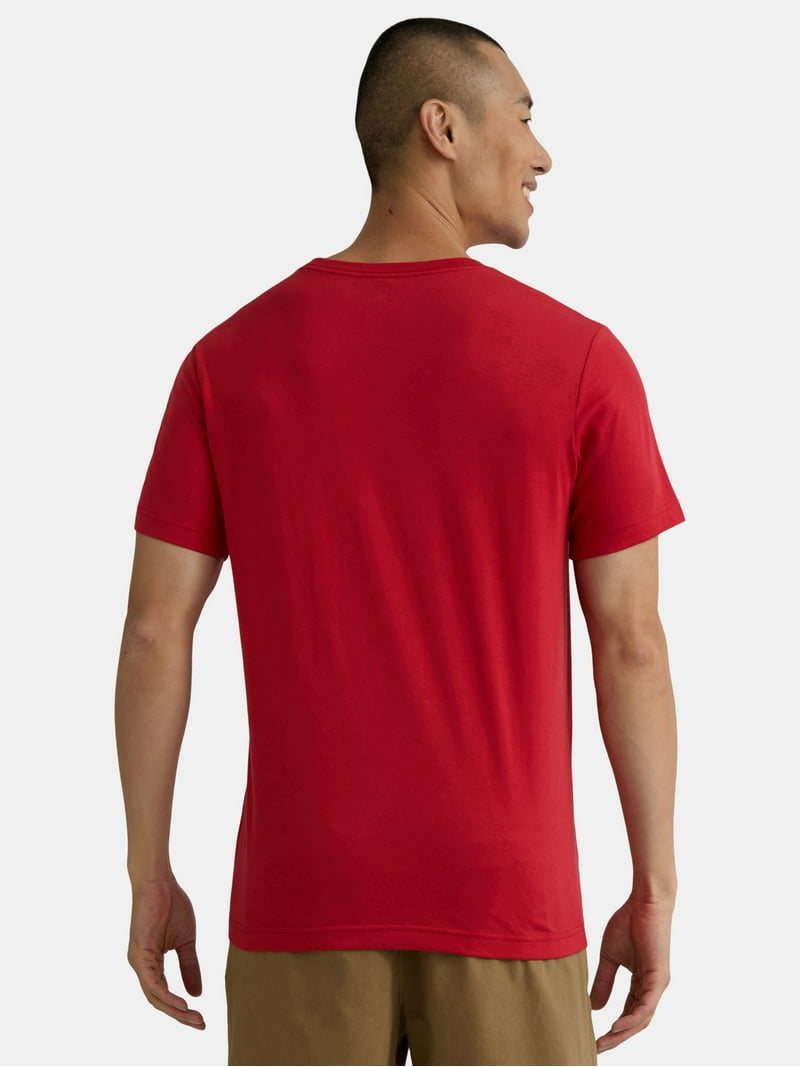 George Men's Short Sleeve Crewneck T-Shirt, Sizes XS-3XL
