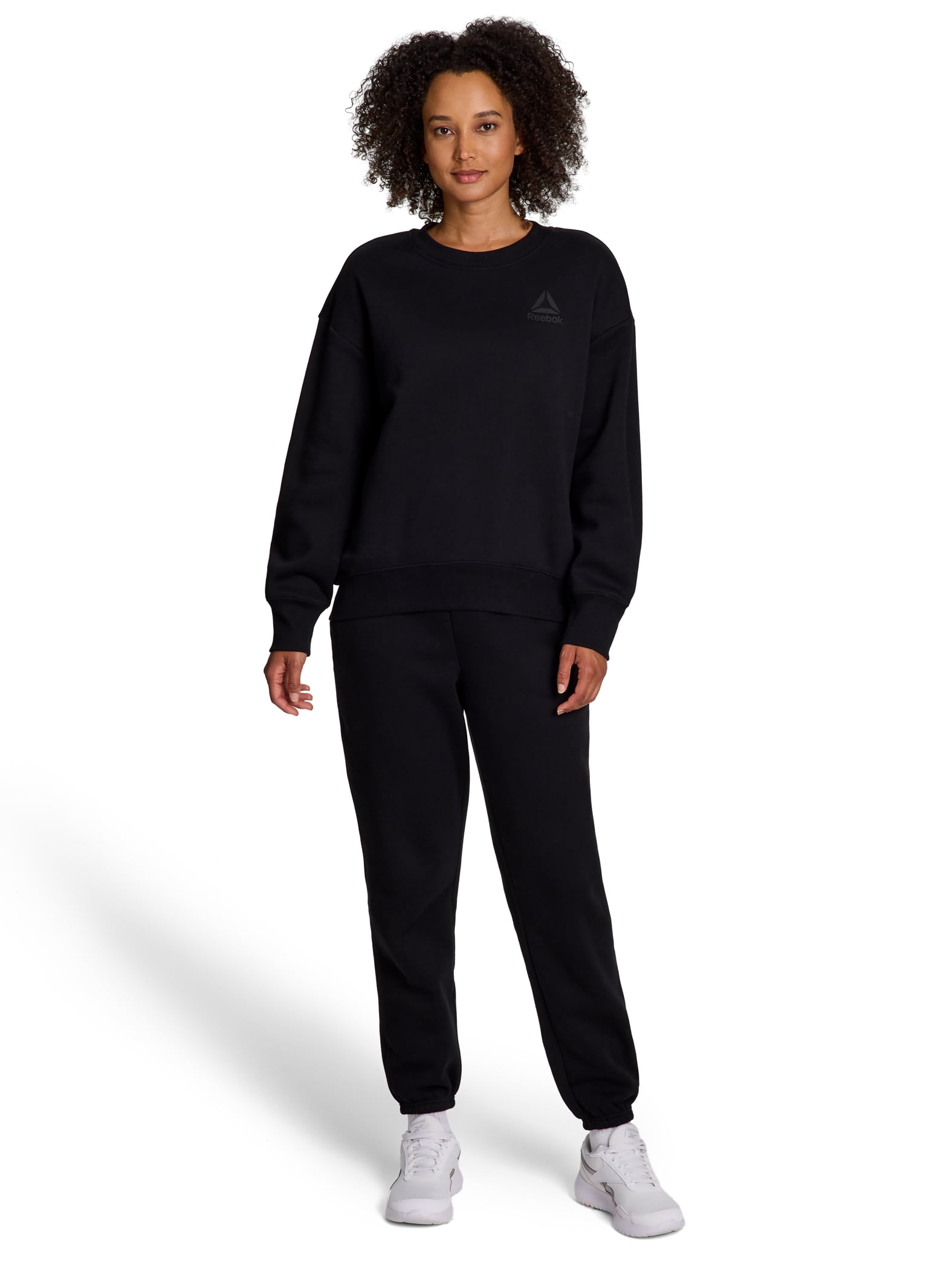 Reebok Women's and Women's Plus Weekender Oversized Cinched Hem Jogger, Sizes XS-4X