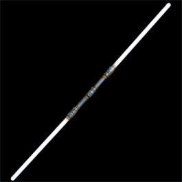 double bladed black lightsaber