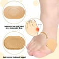 thumbnail image 7 of TELOLY 30 Pcs Foot Callus Cushion Toe Cushions Pad Foot Protector Pads Corn Mat Patches Shoe Accessories for Women Men Fabric Feet Heel Toe Protector Pads, 7 of 7