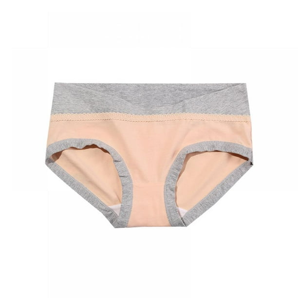 KOERIM Cotton Maternity Panties Low Waist Panties for Pregnant Mother