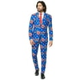 thumbnail image 3 of OppoSuits Men's Captain America Licensed Suit, 3 of 8