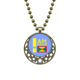 thumbnail image 1 of Soy de Colgante Estrella Collar Luna Cadena Joyas Unbranded  M, 1 of 3