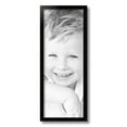 thumbnail image 2 of ArtToFrames 8" x 21" Black Picture Frame, 8x21 inch Black Wood Poster Frame (WOM-4308),  Pack, 2 of 8