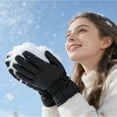 thumbnail image 6 of Winter Waterproof Ski Snow Warm Gloves for Women Men, Windproof Cold Weather Thermal with Touchscreen Fingers, for Running Driving Cycling Hiking Biking Outdoor Sports Daily Work, 6 of 6