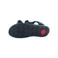thumbnail image 2 of Fitflop Mens Trey Back Strap Sandal Shoes, Midnight Navy, US 13, 2 of 3