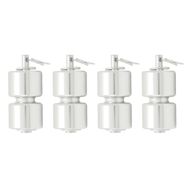 4 Pcs Rouleau de Hayon de Remorque Compact Forte Résistance pour Remorque Hayon Levage Facile Élévateur de Lit