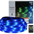 thumbnail image 5 of Better Homes & Gardens 50ft Color-Changing LED Tape Light, Remote, Indoor/Outdoor, 1 Count, 5 of 26
