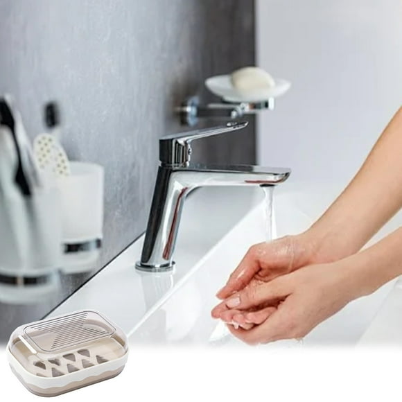Soap Stand Soap With Drainage Soap Box Soap Stand Portable Bathroom Handy Sanitizer Box Box Bathroom Shower Household Soap Box