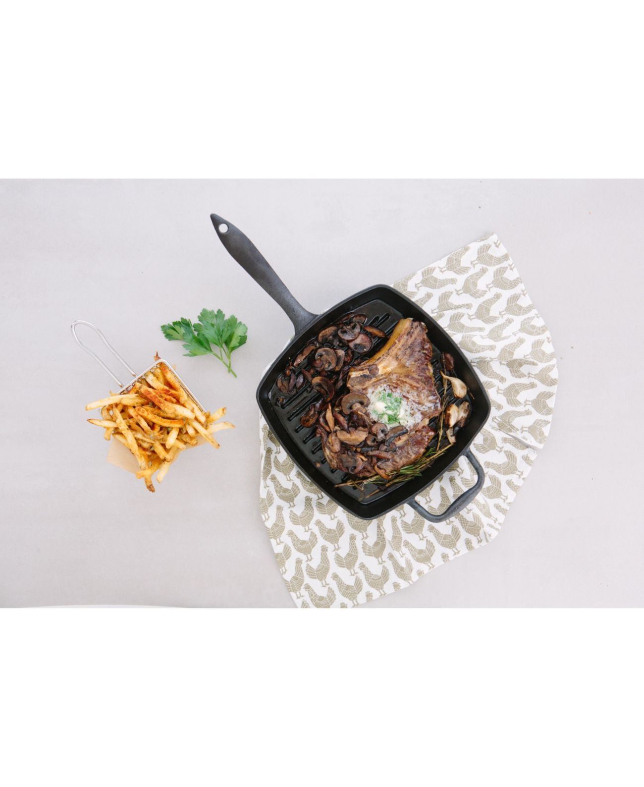 Sedona Pro 10″ Cast Iron Grill Pan
