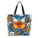 thumbnail image 1 of Balery Spring Butterfly Flowers Bolsa Tote Estilo Estético con Cremalleras, Bolsa de Hombro, Bolsa de Compras Grande y Plegable, 1 of 8