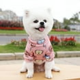 thumbnail image 5 of Forzero Pet Dog Costume Cute Animal Printed Pet Coat Cotton Soft Pullover Dog Shirt Jacket Sweatshirt Cat Sweater Pets Clothing Outfit, 5 of 7