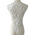 thumbnail image 1 of Zhuge Aplique de encaje, bordado fino, parche de encaje floral, accesorio de costura para vestidos de gala, vestidos de novia, 1 of 5