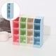 thumbnail image 5 of Estante de escritorio multifuncional Organizador Caja de almacenamiento de maquillaje con 4 compartimentos para Azul kusrkot organizador de escritorio, 5 of 6