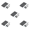 thumbnail image 1 of Carcasa HDD Transparente Injueey SSD 6Gbps compatible con dispositivo Type5 NO5, 1 of 6