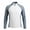 White, variant on Turilly Mens Long Sleeve T-Shirt Raglan Color Block Half Zip Stand Collar Compression Top Quick Dry Slim Fit Workout Tops