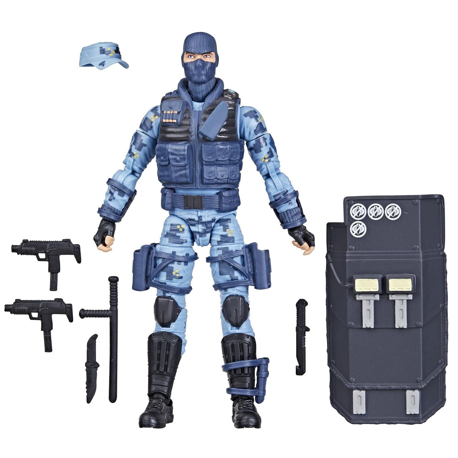 G.I. Joe Classified Series Jason "Shockwave" Faria, Collectible G.I. Joe Action Figure, 105, 6 inch Action Figures For Boys & Girls, With 9 Accessory Pieces