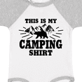 thumbnail image 4 of Inktastic This is My Camping Shirt with Bear and Moutains Boys or Girls Baby Bodysuit, 4 of 5
