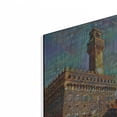thumbnail image 2 of Luxe Metal Art 'Florence Italy Palazzo Vecchio' by Pedro Gavidia, Metal Wall Art, 12"x16", 2 of 9