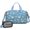 Cartoon Corgi, variant on Women Men Gym Bag,Boston Terrier Dog and Flower Florals Small Duffle Bag Spend the Night Bags for Women with Shoes Compartment Washbag,Detachable Shoulder Strap,19.7x8.3x11 Inches