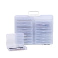thumbnail image 2 of Organizador de fotos Caja de almacenamiento de fotos con asa - 16 estuches interiores para fotos Caja de almacenamiento Organizadores y almacenamiento de imágenes (blanco), 2 of 5