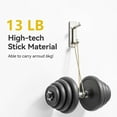 thumbnail image 2 of Self Adhesive Wall Hooks for Hanging: Extra Strong 13 LB, Hook for Coat, Towel in Bathrooms, Shower, Kitchen, Wall, Door Hook, Brushed Gold 4 Pack, 2 of 6